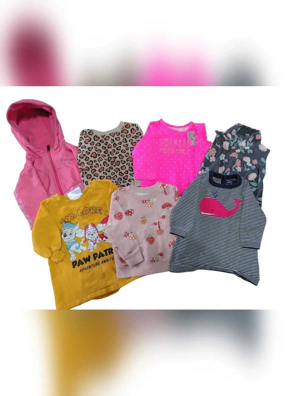 Sweatshirt Jacket Sweater Bundle in Baby Girls size 6-12 Months Cozy Warm Casual